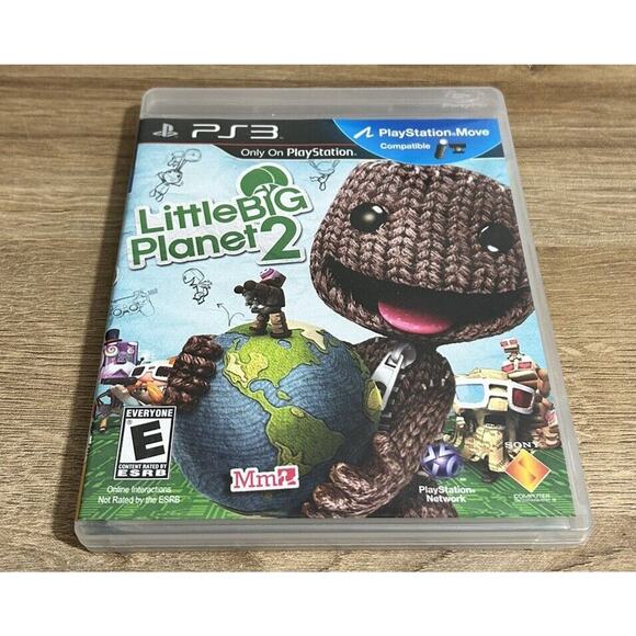 LittleBigPlanet 2 (Sony PlayStation 3, 2011) Includes Game Case Manual Artwork - Picture 1 of 2